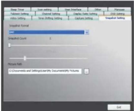 GIGABYTE U8300 - Snapshot Setting - 1