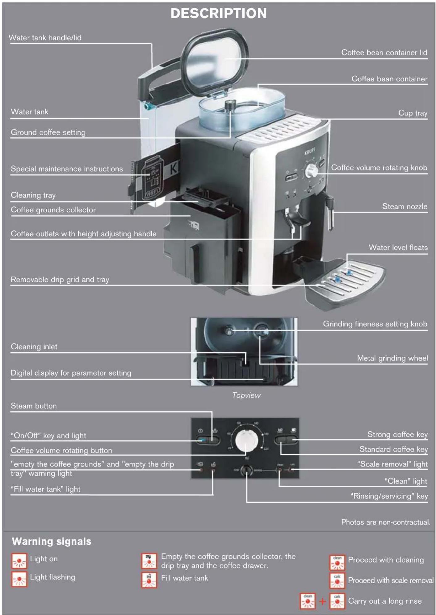 TAURUS EA8010 - accessories (sold separately) - 6