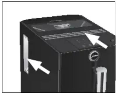 JURA A100 - Installation de la machine - 1