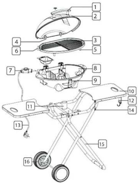 Brixton BQ2817 - PARTS LIST - 1