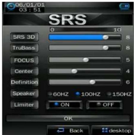 ZipyLife Albatros - Interface de Configuração de Música - 1