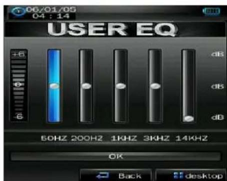 ZipyLife Albatros - Interface de Configuração de Música - 2
