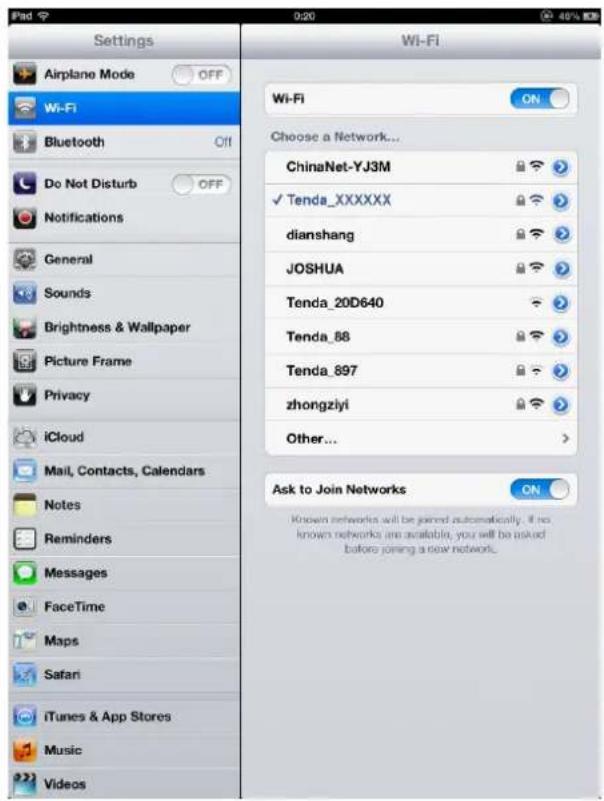 Tenda F3 - iPad/iPhone - 3