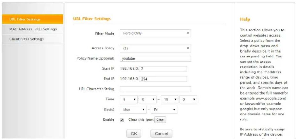 Tenda F3 - Example - 2