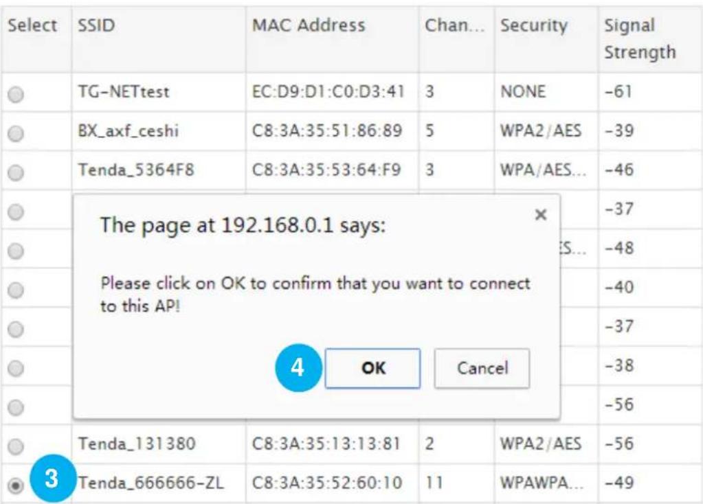 Tenda F3 - Wireless Working Mode: WDS(Repeater mode) - 1