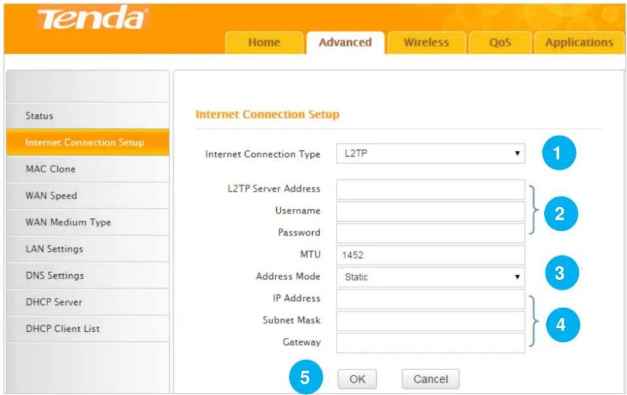 Tenda F3 - L2TP - 2