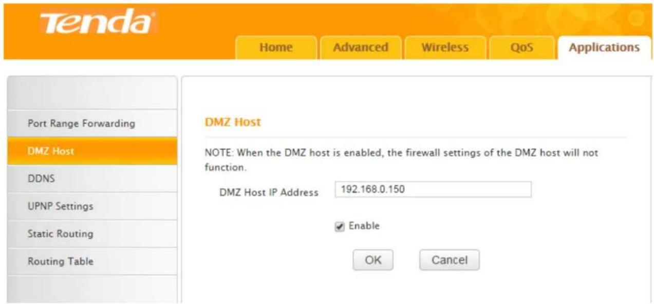 Tenda F3 - DMZ Host - 1