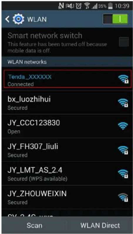 Tenda F3 - Android - 7