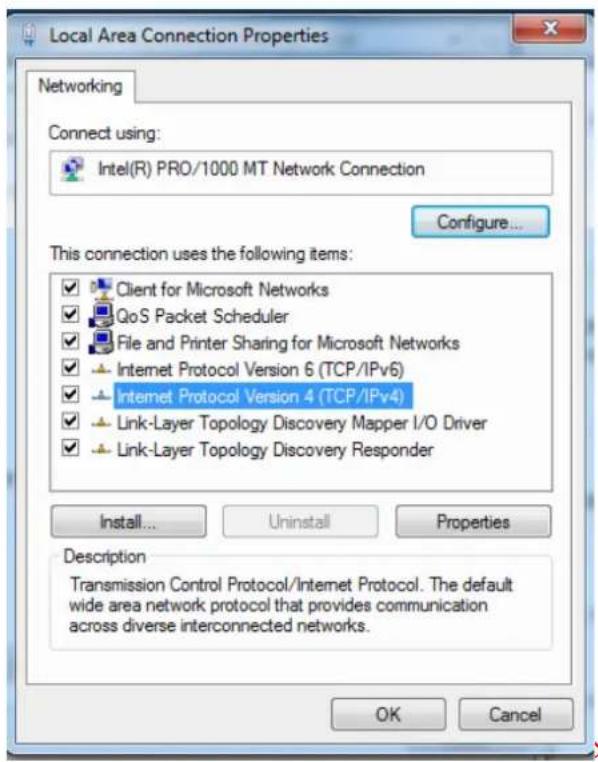Tenda F3 - Click Local Area Connection > Properties. - 2