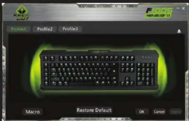 KeepOut F100 - Profiles - 1