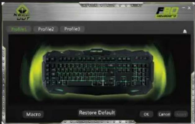 KeepOut F80 - Профили - 1