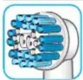 ORAL-B 7000 - Oral-B Precision Clean opzetborstel - 1