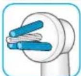 ORAL-B 7000 - Oral-B PowerTip børstehoved/børstehode - 1