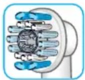 ORAL-B 7000 - Kεφαλή βουρτοίαματος Oral-B 3D White - 1
