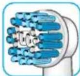 ORAL-B 7000 - Oral-B Precision Clean-borsthuvudet - 1