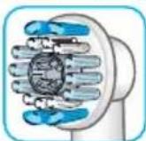 ORAL-B 7000 - La testina Oral-B 3D White - 1