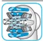 ORAL-B 7000 - Oral-B FlossAction brush head - 1