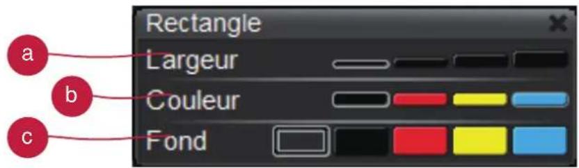OPTOMA DC350 - a Ligne : Tracer une ligne - 4
