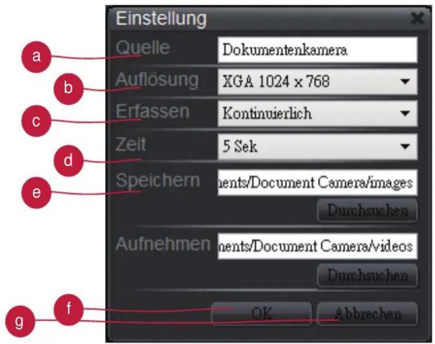 OPTOMA DC350 - Aufnehmen - 1