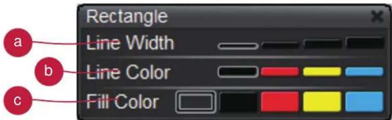 OPTOMA DC350 - b Rectangle- select to rectangular draw shape - 2