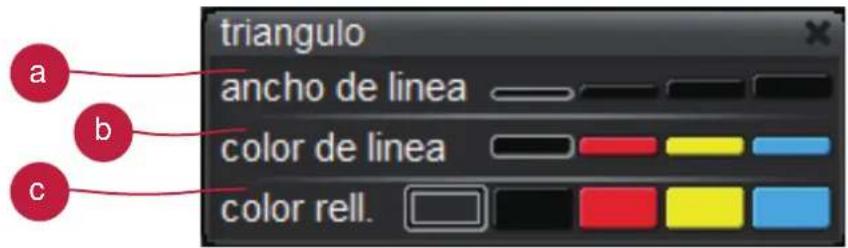 OPTOMA DC350 - f Selecciona triangulo para dibujos en forma triangular - 2