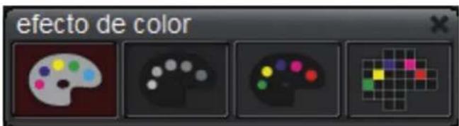 OPTOMA DC350 - b Efectos de color-Ajusta el efecto de color para diferentes propósitos. - 2