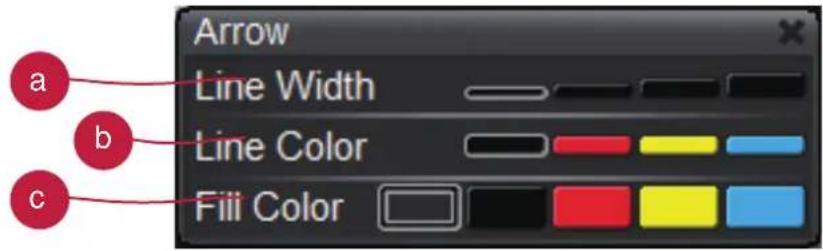OPTOMA DC350 - e Arrow-Select to draw arrow shape - 2