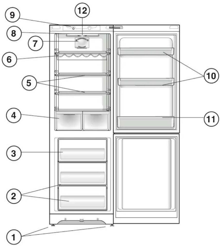HOTPOINT EBMH 18221 V O3 - Vista enconjunto - 1