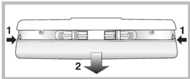HOTPOINT EBMH 18221 V O3 - Het lampje verrangen - 1
