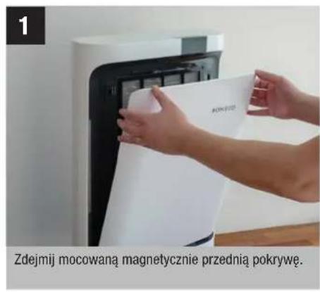 BONECO P400 - URUCHAMIANIE URZĄDZENIA - 1