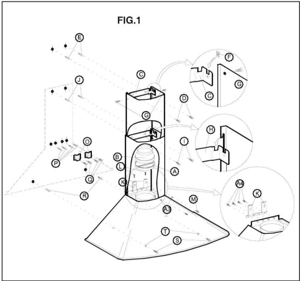 TEKA DM 70 - SET type 2 - Fig. 3 (Page 19) - 1