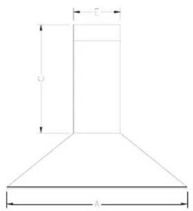 TEKA DM 70 - Dimensions caractéristiques - 1