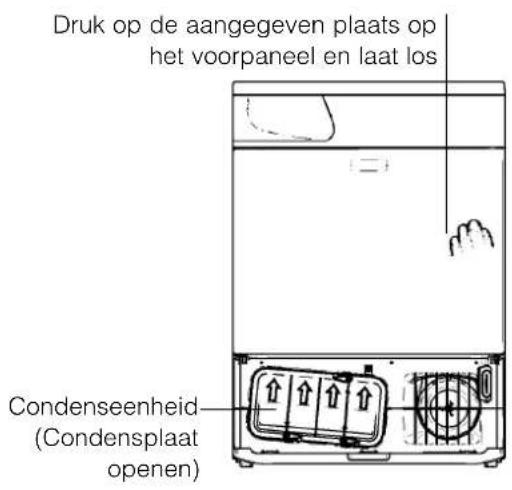 HOTPOINT TCD 851 XB K EU - Het openen van de deur Kenmerken - 1