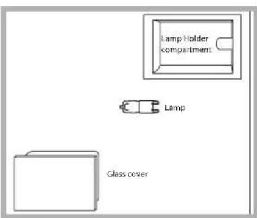 HOTPOINT FK 1041L .20 XHA - Replacing the light bulb - 1