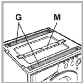 HOTPOINT CAWD 129 (EU) - Accessories provided for the height adjustment. - 1