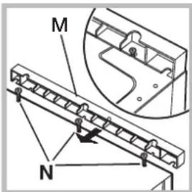 HOTPOINT CAWD 129 (EU) - Höhenregulierung des Waschvollautomaten. - 2
