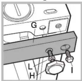 HOTPOINT CAWD 129 (EU) - Adjusting the appliance height. - 1