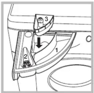 HOTPOINT CAWD 129 (EU) - Tiroir à produits lessiviels - 1
