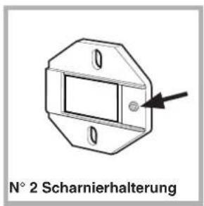 HOTPOINT CAWD 129 (EU) - Montagezubehör für die Tür (Abb. 1-2-3-4-5). - 1