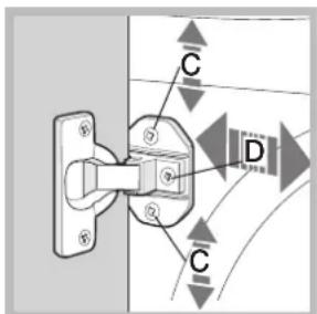 HOTPOINT CAWD 129 (EU) - Einfügen der maschine in das Möbel. - 2