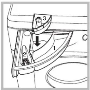HOTPOINT CAWD 129 (EU) - Detergent dispenser drawer - 1
