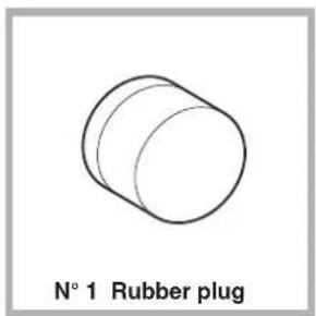HOTPOINT CAWD 129 (EU) - Door Mounting Accessories (Fig. 1-2-3-4-5). - 5