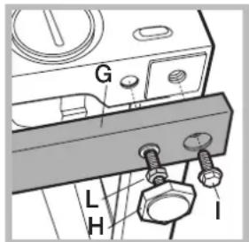 HOTPOINT CAWD 129 (EU) - Höhenregulierung des Waschvollautomaten. - 1