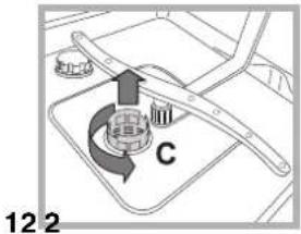 HOTPOINT LFFA+ 8314 B EU - Reinigung der Filtersiebe - 1