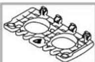 HOTPOINT LFFA+ 8314 B EU - Peças basculantes Baby* - 1