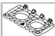 HOTPOINT LFFA+ 8314 B EU - Etagères rabattables Baby* - 1