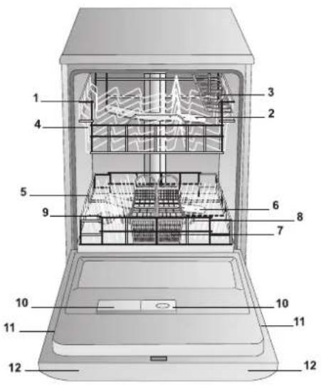 HOTPOINT LFFA+ 8314 B EU - Vue d'ensemble - 1