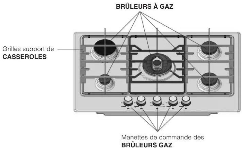 HOTPOINT PZ 750 GH K HA - Vue d'ensemble - 1