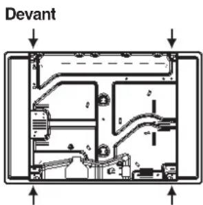 HOTPOINT PZ 750 GH K HA - Scheme de fixation des crochets - 4