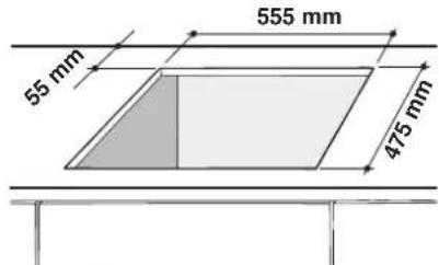 HOTPOINT PZ 750 GH K HA - Fitting the appliance - 2